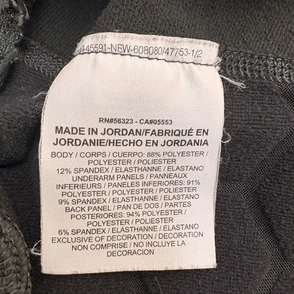 Nike Pro‎ Hyperwarm Fitted Long Sleeve Hoodie Kids L Dark Gray